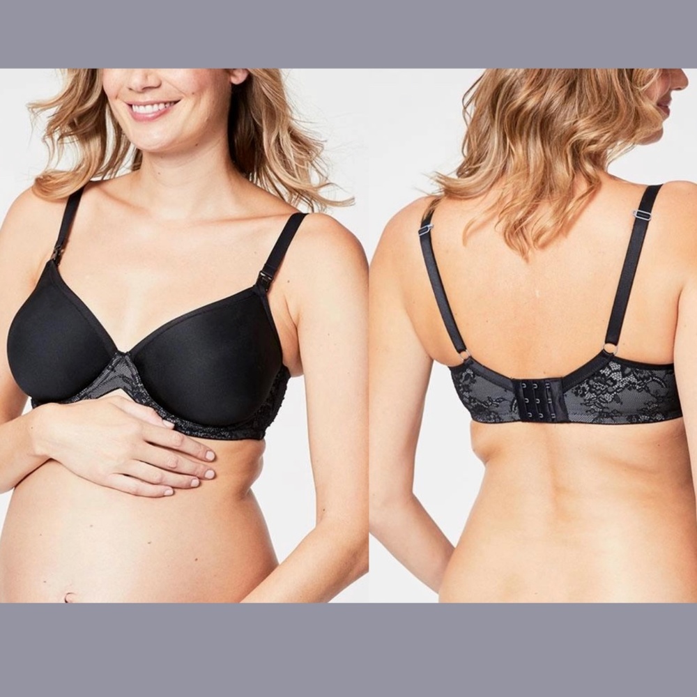 NWT Cake Maternity [ 34E US ] Waffles Underwire Spacer Nursing Bra‎